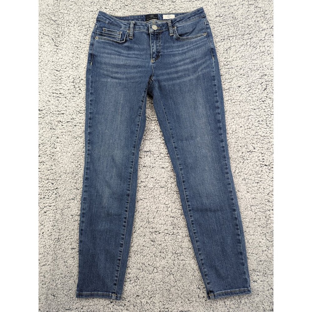 Raffaello Rossi Jane Skinny Jeans Size EU 36 US 6 Low Rise Premium Denim Blue